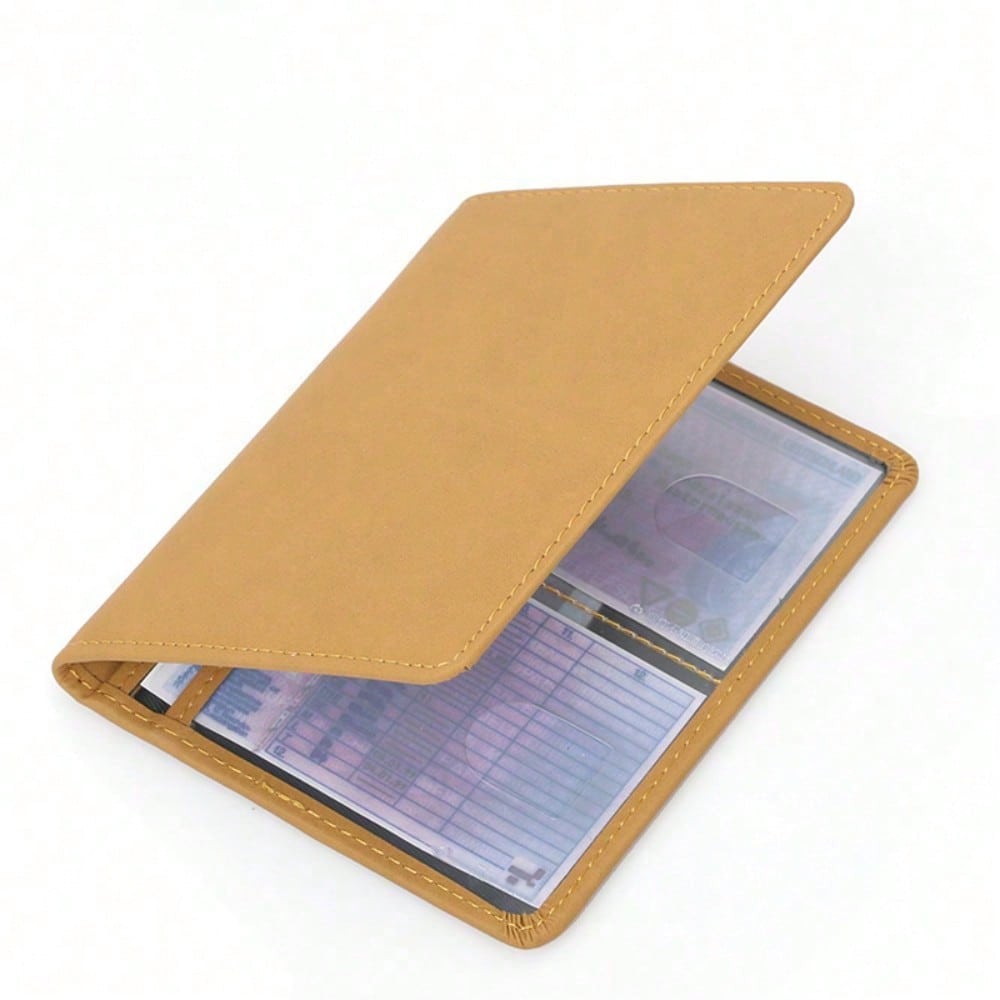 RFID retro driver's license card holder, car registration card bag, ID bag protection