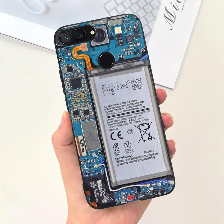 Für Xiaomi Mi 8 Lite Hülle 6,26" Mode Landschaft Mädchen Bumper Weiche Silikon Handyhülle Für Xiomi Mi 8 Lite Funda Mi8Lite Tasche
