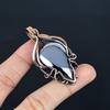 Shungite 999 Copper Wire Wrapped Pendant, Handmade Gemstone Pendant Jewelry, Gifts For Love Brand New Pendant
