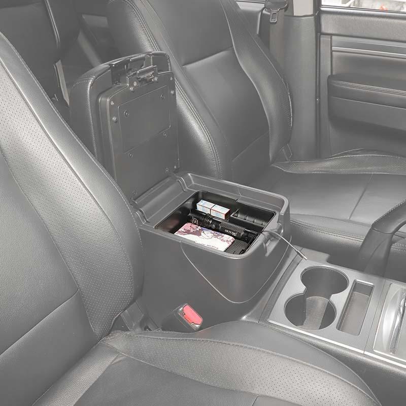 Fit For Mitsubishi PAJERO 2007-2021 Car Armrest Storage Box Organizer Container Stowing Tidying Accessories