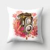 Polyester Creative Home Camera Pillow Case Car Cushion Office Pillow
