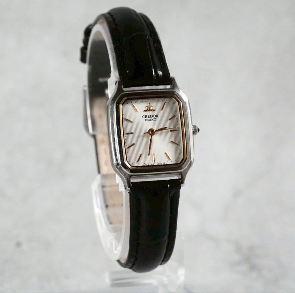 [USED] 255 SEIKO Credor 4J81-5020 Women's Watch, Working