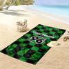 Hannover 96 Custom Name Print Beach Towel, Large Soft Quick Dry Towel for Beach Camping Swimming