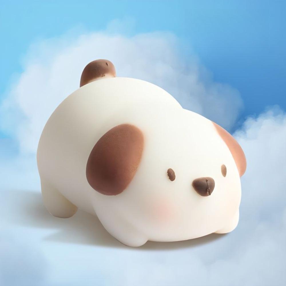 Schattig Schattig Langzaam Terugverend Knijp Speeltje voor Dagelijkse Stress & Stemming Ontspanning wit
