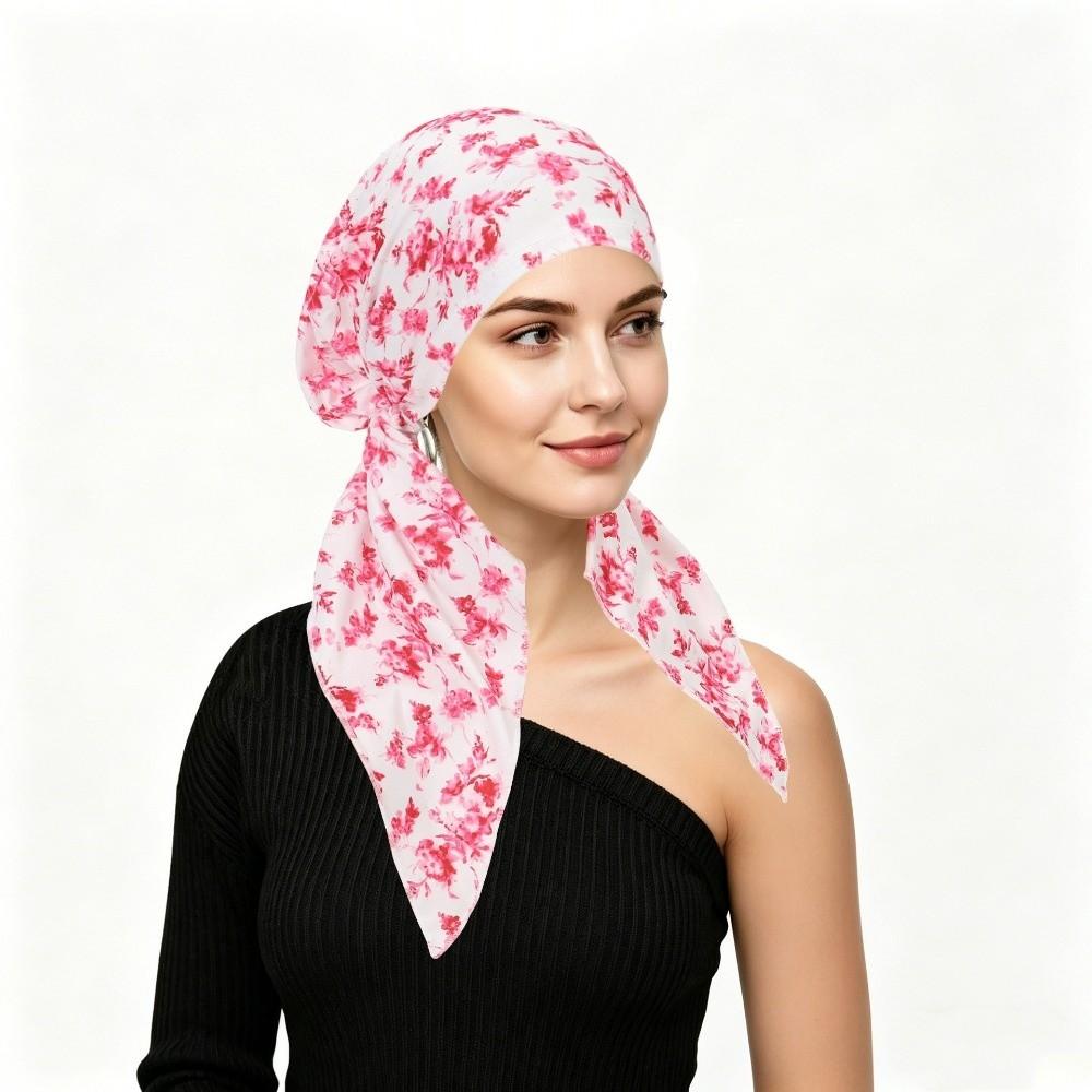 Stretch Muslim Hijab Bonnet Style Hair Cover Beanies New Inner Caps Women 1