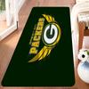 Green BayS PackerS Room Mats Anti-slip Absorb Water Long Strip Cushion Bedroon Mat Household Carpets