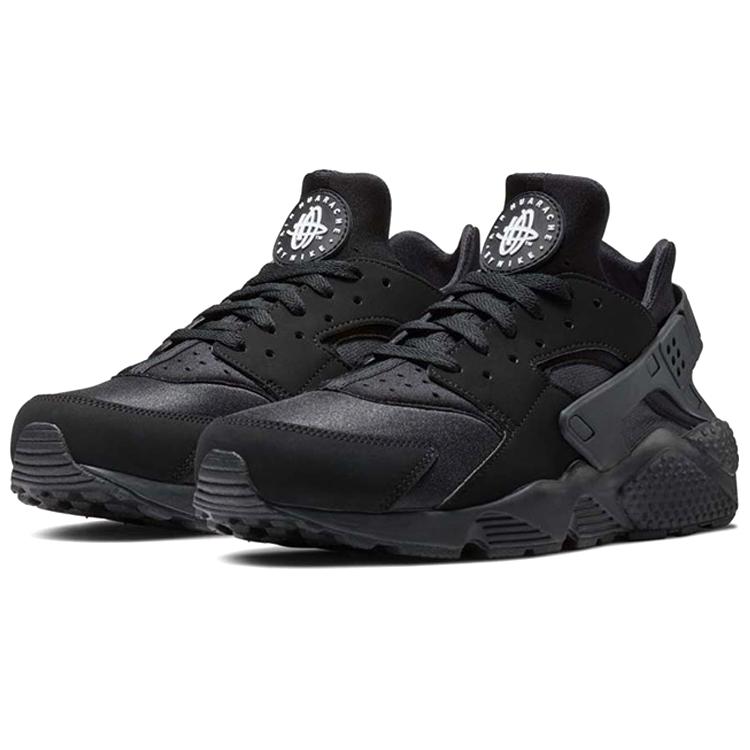 New Nike Air Huarache Black White 318429-003