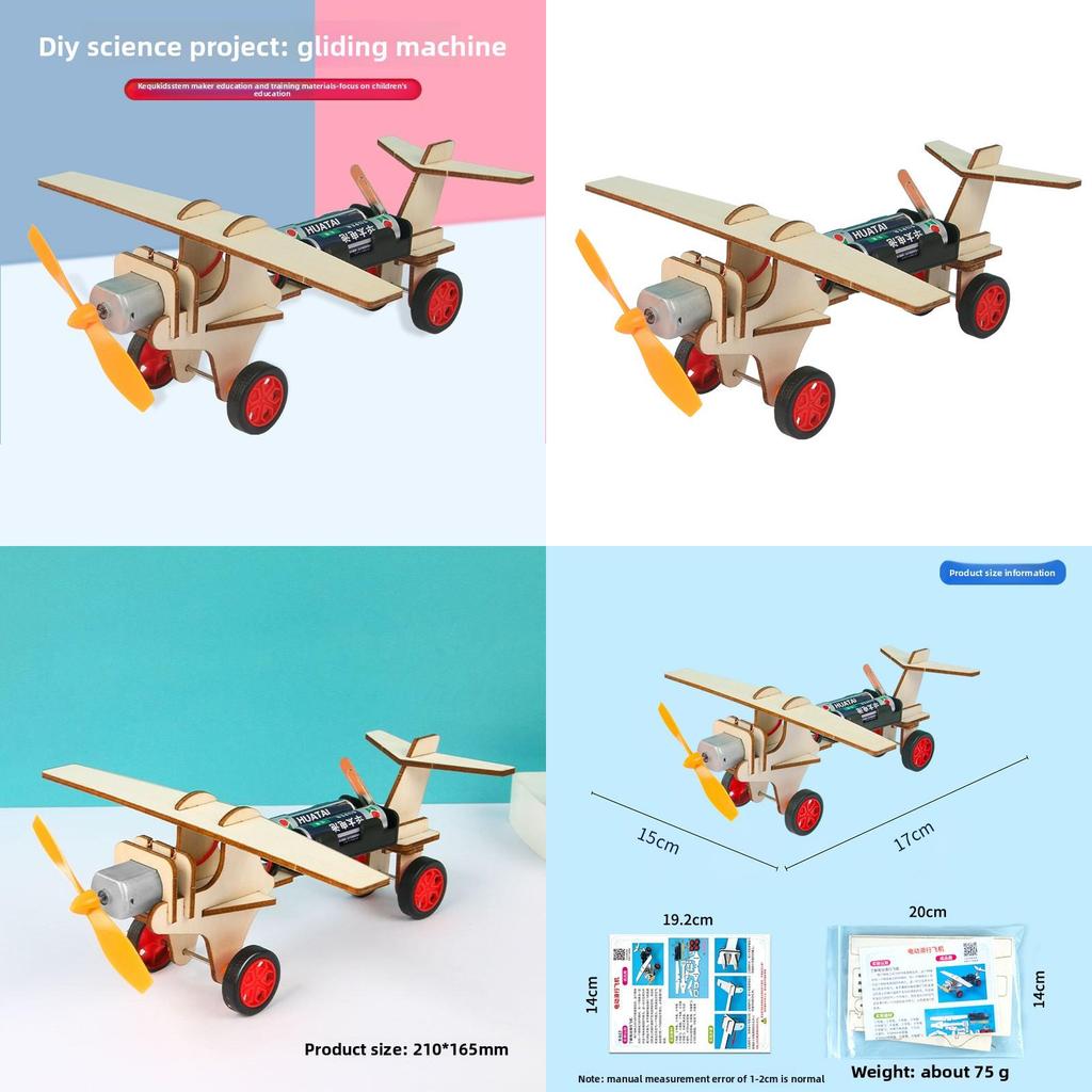 Self Made Wooden Electric Scooter Model Material Set Children Educational Toys For Kids Educational Toys