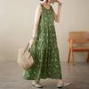 Navava Women Flower Sleeveless Long Dress No914