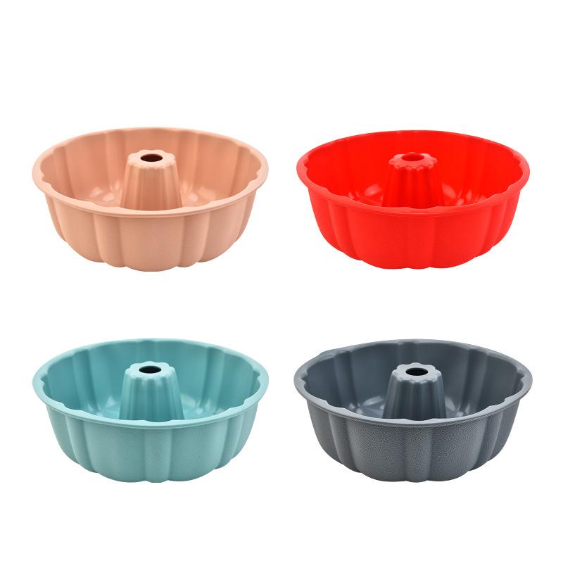 Moule à gâteau en silicone, moule à gâteau citrouille rond, moule à mousse en silicone de qualité alimentaire, outil de cuisson