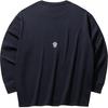 Anta Kyrie Series Comfortable Casual Crew Neck Long Sleeve T-Shirt Unisex Tops Basic-Black 172431404-6