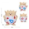 1Pcs Happy Togepi Cute Figure Doll Collection Abs Bedroom Desktop Decor Pokemon Figure Anime Model Children'S Toys Gift