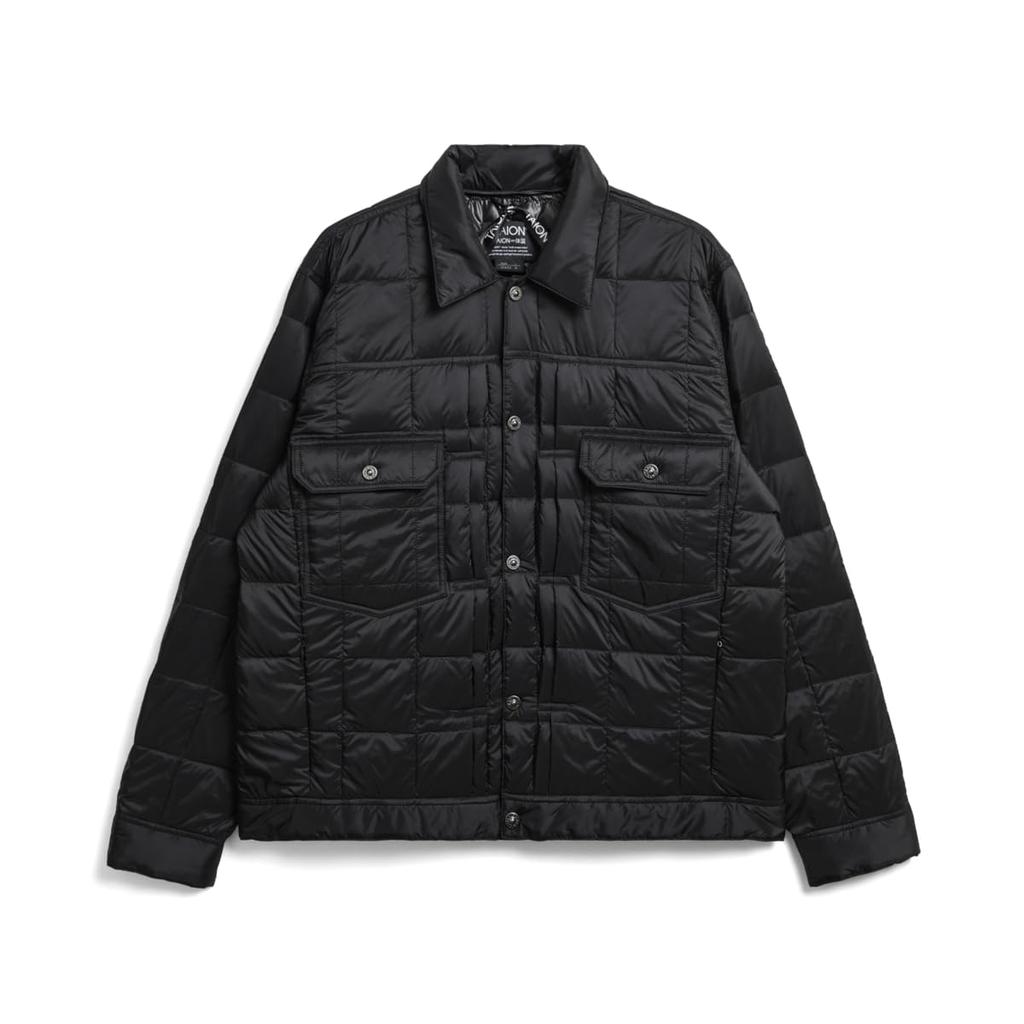 Taion Down Jacket Black Men's 109GJ,