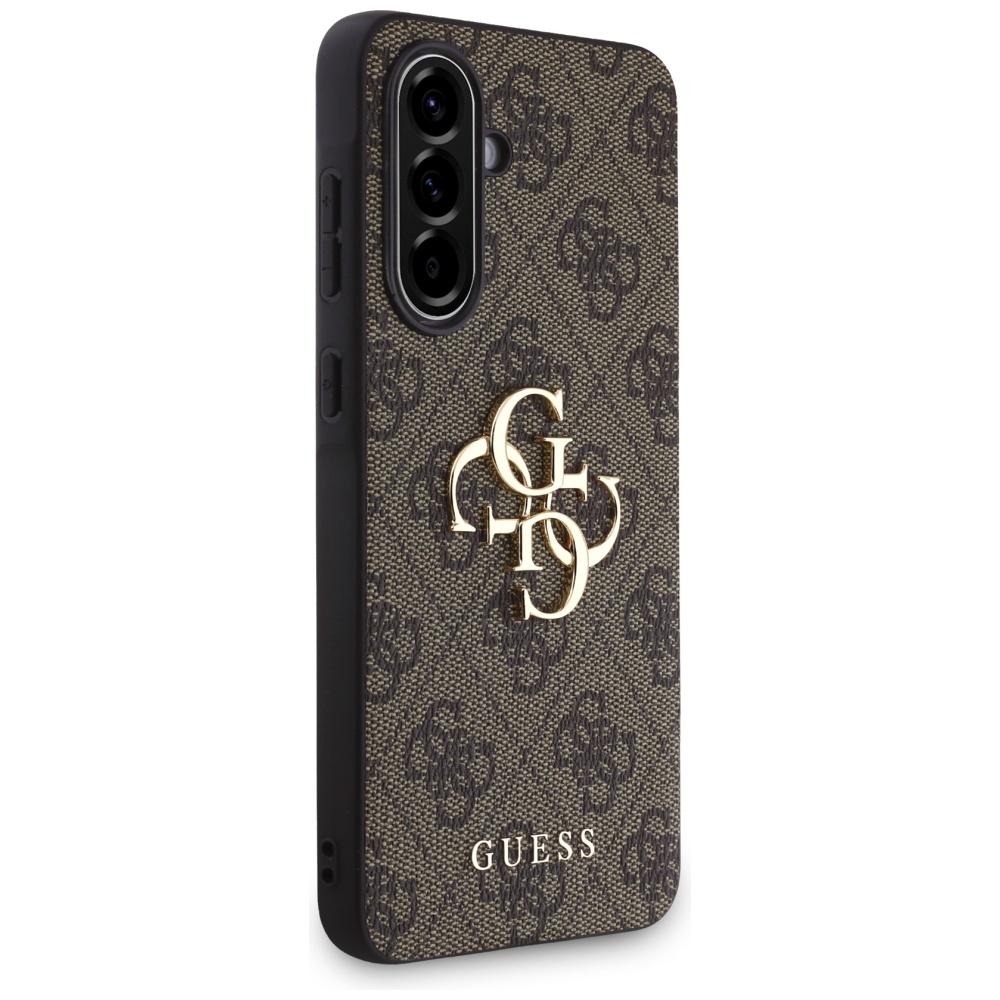Guess Big 4G Logo Classic Logo Case for Samsung Galaxy A56 Brown