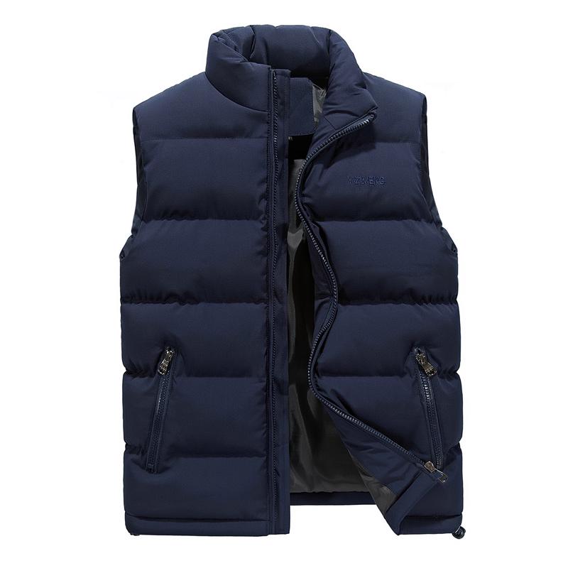 Spring Warm Sleeveless Winter Jacket Men Army Waistcoat Mens Vest Fashion Autumn Casual Coats 