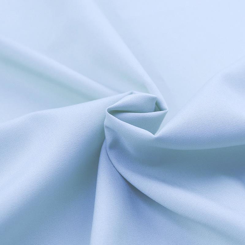 Encrypted Four-Way Stretch 140g Thick Plain Weave Fabric for Hanfu Fashion Dresses