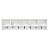 Wall Mounted Nightstand White 100 x 16 x 26 cm Engineered Wood