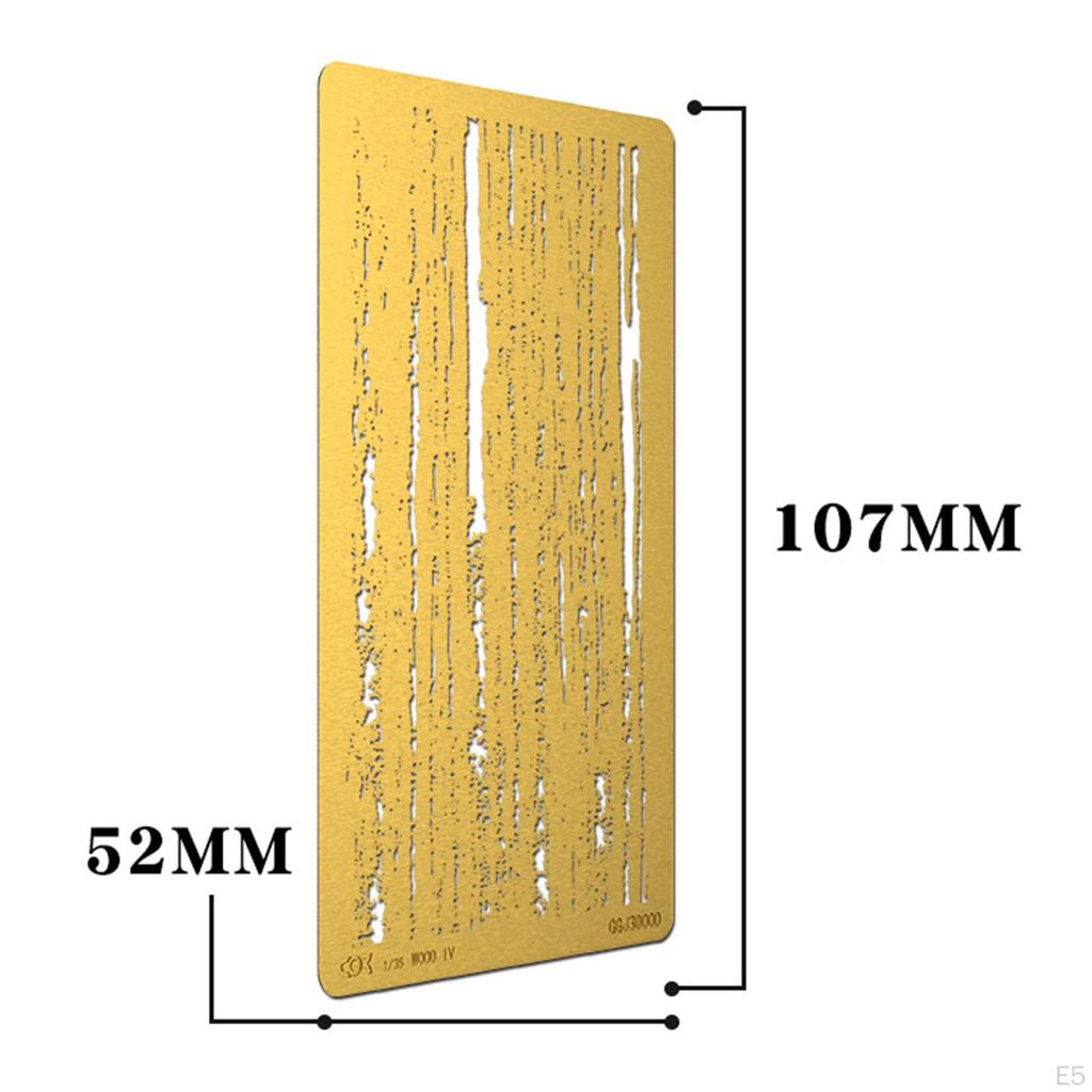 Hantverksmålningsverktyg Schablonmallar Spray /35 Tankmodeller Airbrush Dekorering