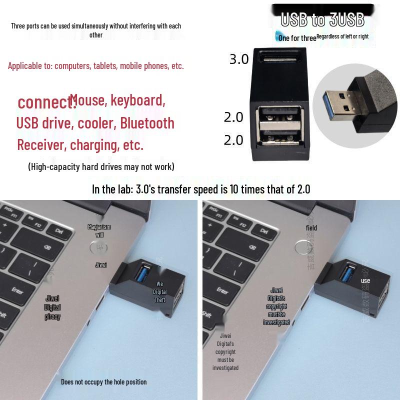 

USB 3.0 Laptop Multi-Port Expansion Hub