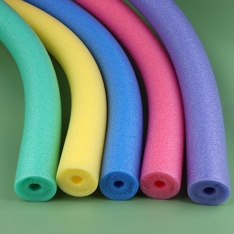 1Pc Random Color Swimming Pool Foam Noodle Float Aid Swim Noodles Ring Buoyancy Stick For Swim Aid Training Beginners