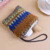 Winter Plush Wallet Zipper Coin Purse Women's Lamb Wool Clutch Bag with Rope Children Cute Purse Card Bag Key Earphone Pouch