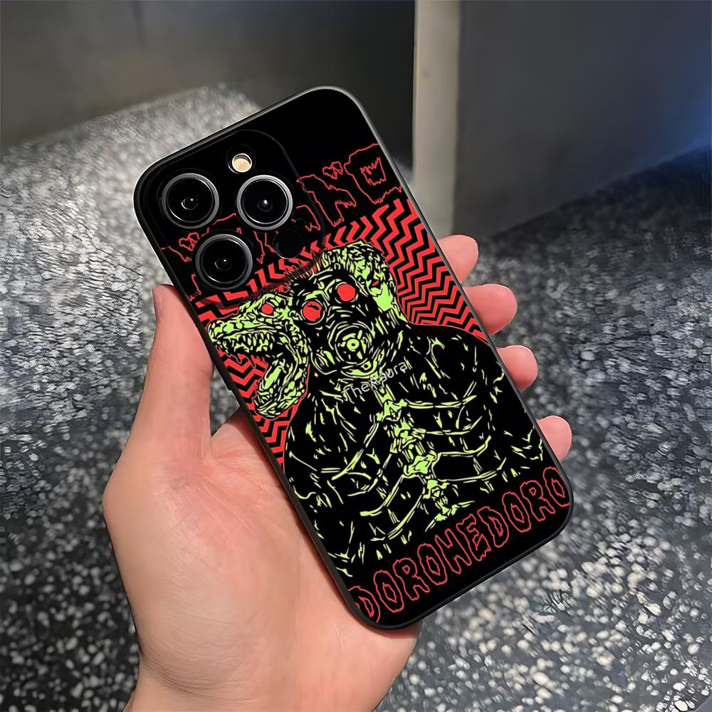 D-Dorohedoro Phone Case For 17 Pro Max Iphone 14 16 Pro Max 12 15 Plus 13 Pro 11 Xr X Xs 8 7 Plus Back Cover
