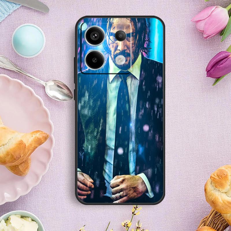 John Wick Keanu Reeves Case For Xiaomi Redmi Note 12 11 9 10 13 Pro Plus 9S 10S 11S 12S Redmi 12 10 C 9C 13C Cover