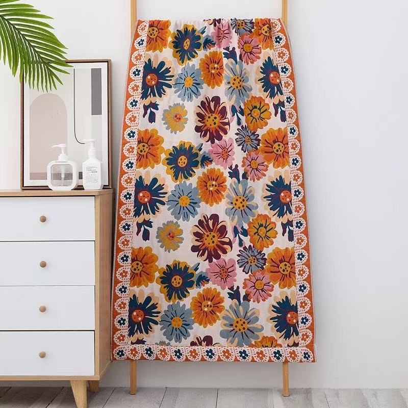 Men's and Women's Adult Bath, Soft and Large Wrapped Towel, 80 * 160 Beach Towel,Ultra Soft Microfiber, Quick Drying , Suitable for Travel