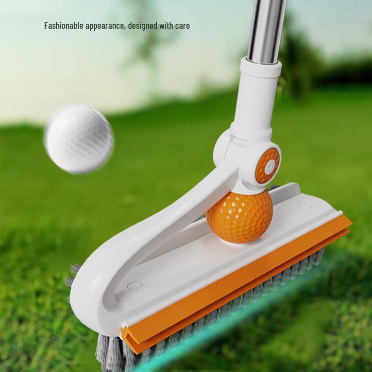 Multifunctional Golf and Bathroom Floor Crevice Scrubbing Brush