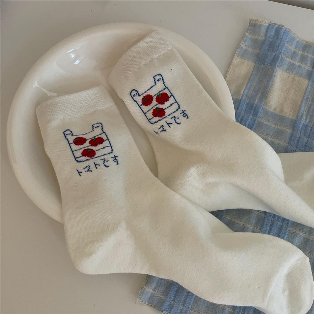 Женские весенне-летние новые тонкие носки-гольфы в стиле колледжа, впитывающие пот 1 pair