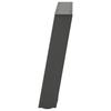 Vidaxl Coffee Table Legs, 2 Pcs, Anthracite, 50X(42-43) Cm, Steel