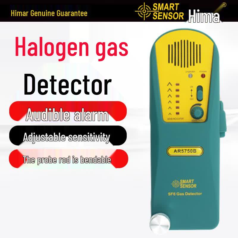 SF6 and Halogen Gas Leak Detector
