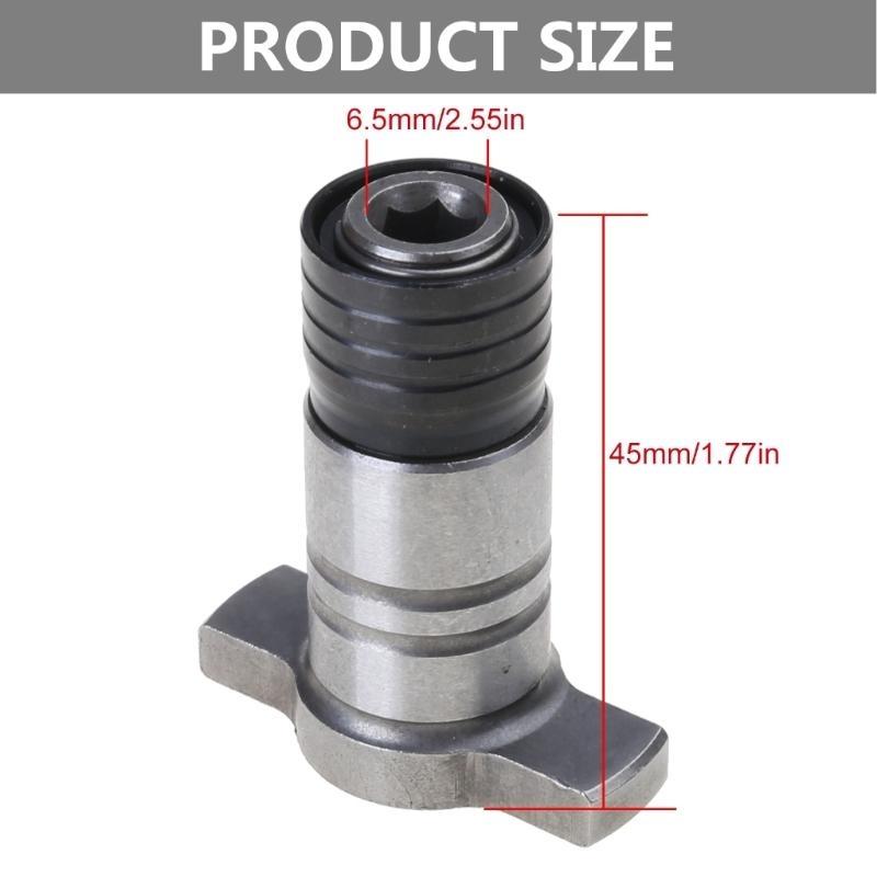 652F Electric Brushless Impact Wrench Shafts Accessory Hexagon Female Socket Adapter Power Drill Tool Accessories