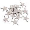 20pcs No Fade 316 Stainless Steel Double Loops Star Heart Cute Charms Pendant DIY Jewelry Findings for Necklace Bracelet