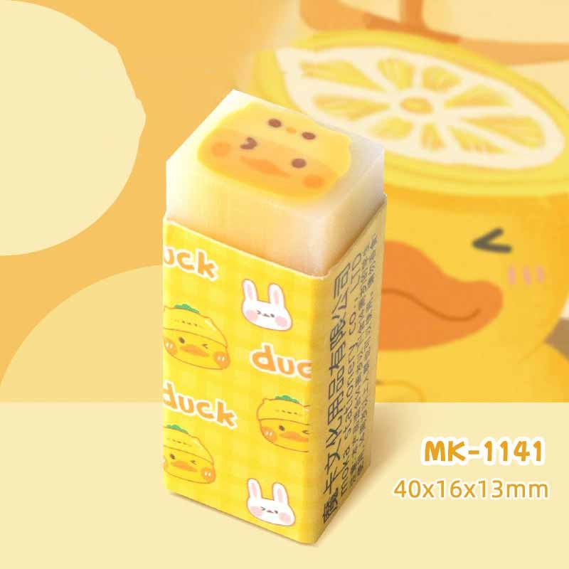 1/4/8 st söta tecknade suddgummin hållbara smörgåssuddgummin ritkul priser och brevpapper skola kontorsmaterial