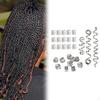 28 Pieces Hair Jewelry for Braids, Clip Accessories, Dreadlock Beads, Braids