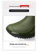 Trendy Men's Waterproof Rubber Rain Boots - Non-slip, Thickened, Sports Style  