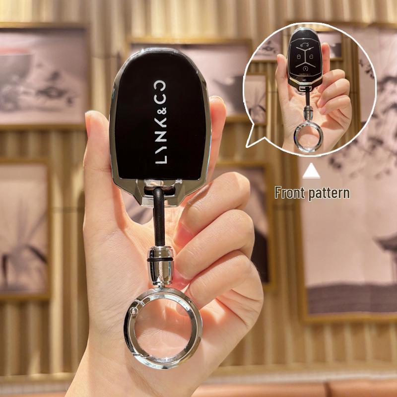 Lynk&Co Key Case: Cartoon Fashion for Models 01, 02, 03 – High-End Car Key Bag for Men & Women (22 Designs)