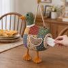 DIY Patchwork Tissue Box Cover Kit, Farm Animal Shape, Beginner-Friendly Sewing Material Set, Tissue Holder for Beginners Home Decor