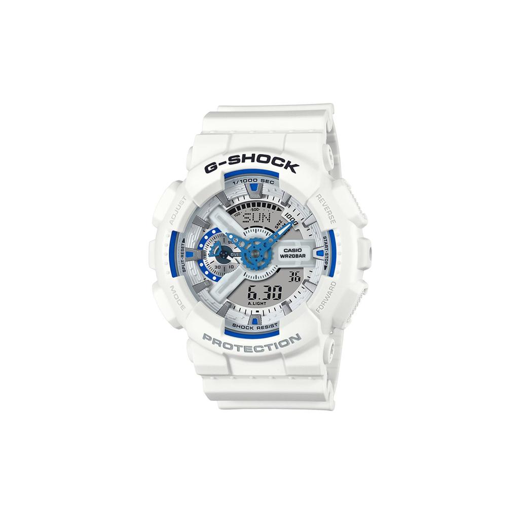 CASIO SEA Of STARS Quartz Movement Watch Men's Watches White Dial GA-110HDS-7APR