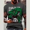 Men's 3D Printed Hulk Pattern Fashionable Casual T-shirt