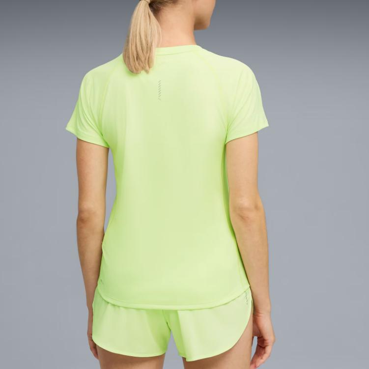 Puma Velocity Solid Quick-Dry Short Sleeve Running T-Shirt Women Tops 526578-38