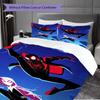 1PC Spider-Man pattern Bedding Quilt Set Quilt Cover Pillowcase Home Decoration Birthday Gift (1 * duvet cover + 2 * pillowcase, without core)