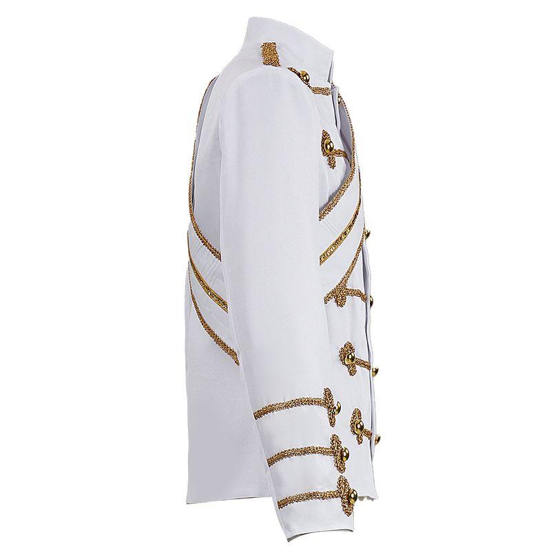 Amazon Cross-Border Medieval Michael Jackson Stage Performance Costume Rock Singer Performance Costume Sequin Outfit