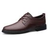 Genuine Leather Casual Shoes New Trend Men's Oxford Shoes Outdoor Non-Slip Man Formal Dress Footwear Leisure Walk Business Flats
