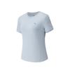 Training Short Sleeve Quick Dry Knitted Top Women Tops Dream-Shadow-Blue 962627115-3