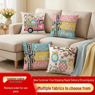 Osterkissenbezug Heimdekoration Kissenbezug für Wohnzimmer Sofa