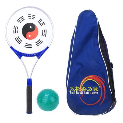Manico in Lega di Alluminio Silicone Viso Esercizio Fitness Anziani Tai Chi Forza Morbida Racchetta con