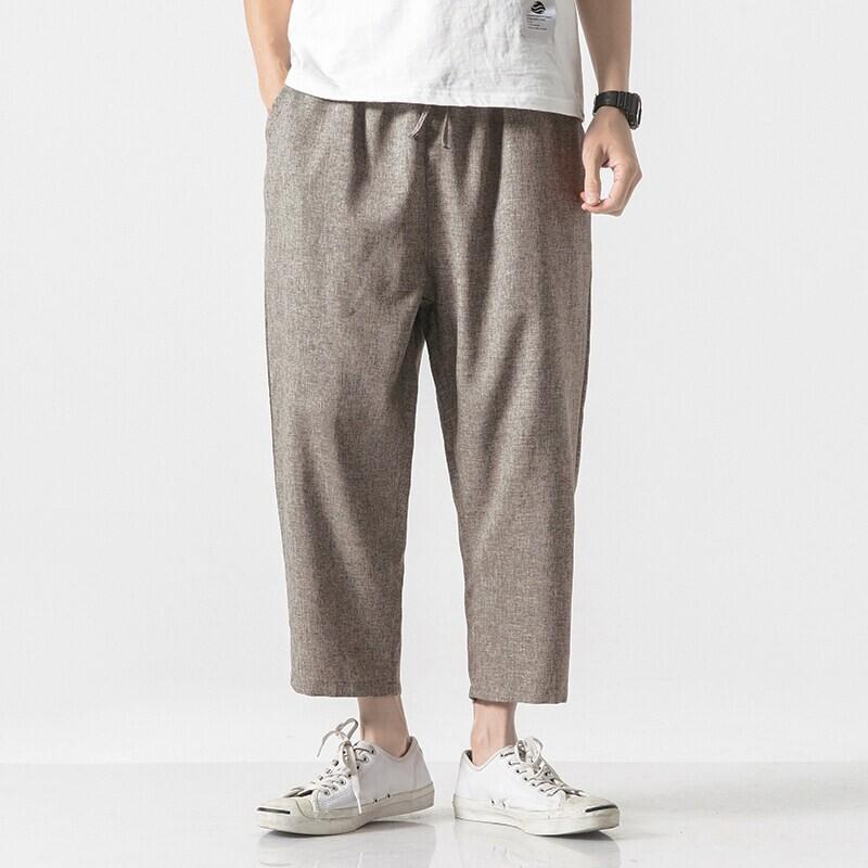 

Shorts Men s Solid Color Loose Casual Elastic Waist Pants Summer Thin Comfortable Breathable Trousers for Mens Plus Size 5XL кавовий