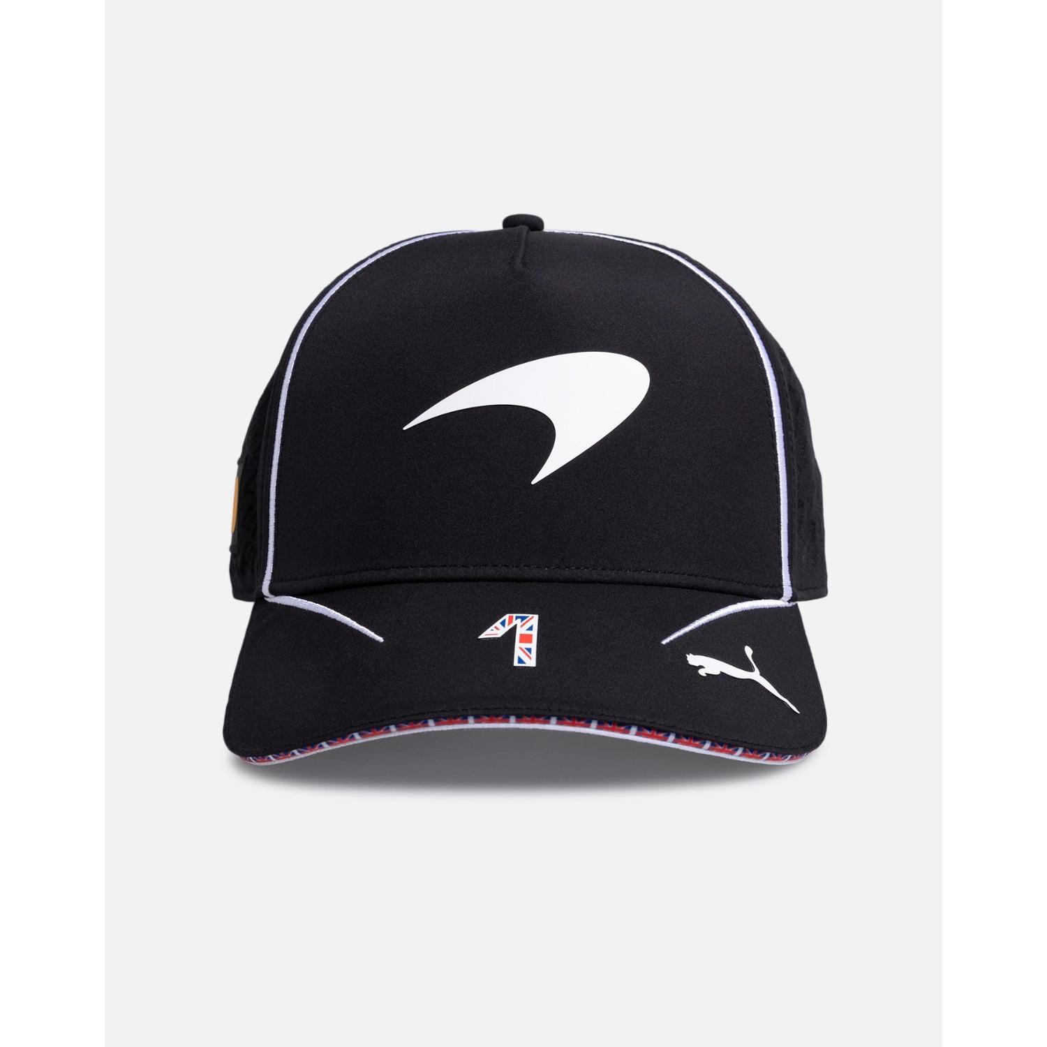 PUMA 2026 McLaren Team Lando Norris Silverstone GP Cap 1 Snapback Cap Baseball Caps One Size